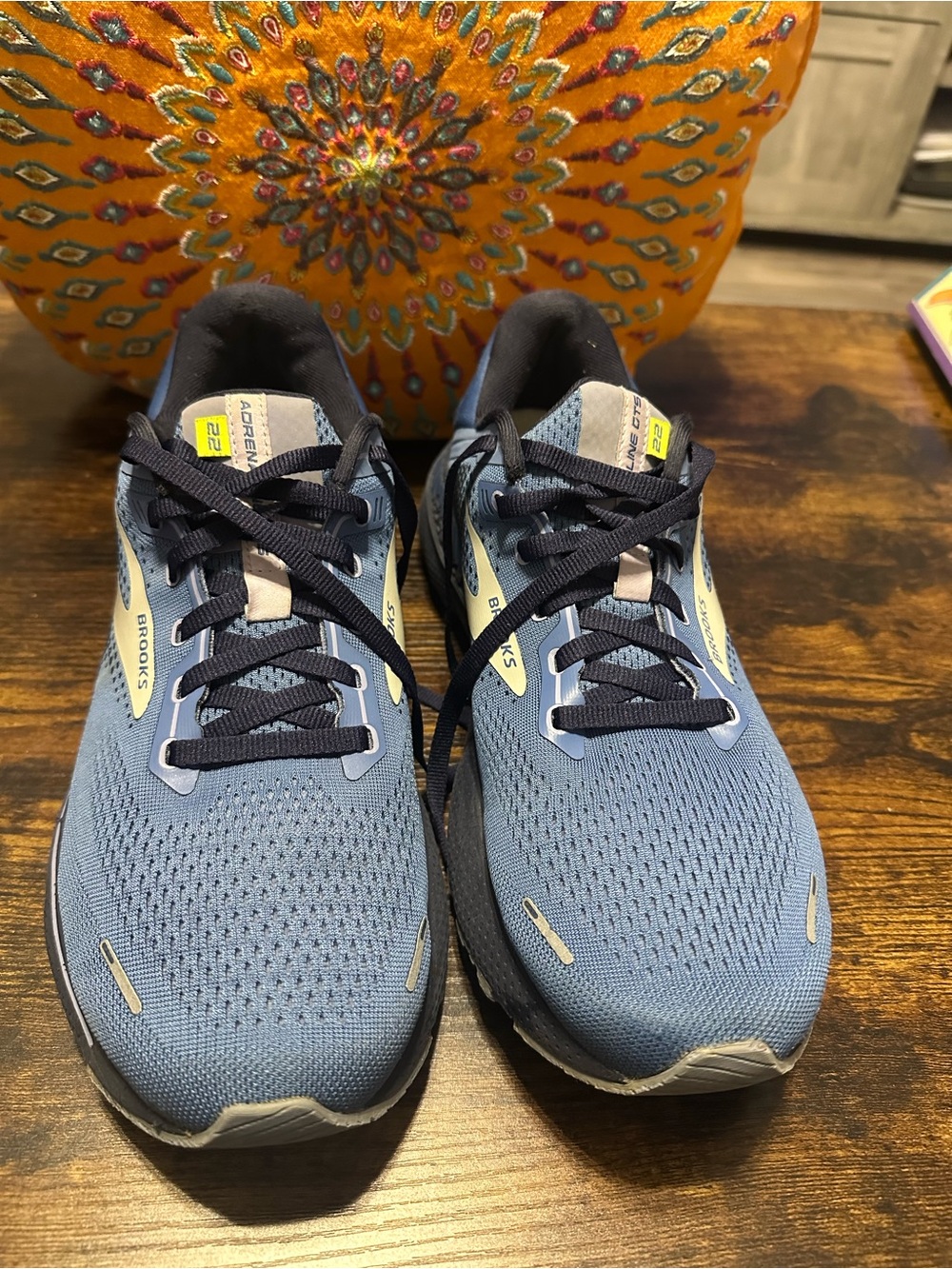 Brooks Men’s Blue and Black Running Sneakers